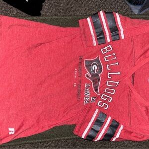 Russell Athletic Red Bulldogs Women’s Tee Size Small
